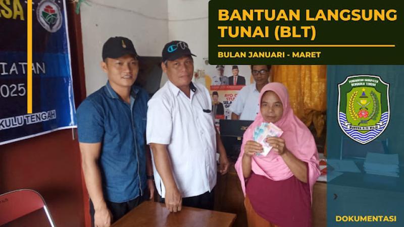BLT Dana Desa Perdana di Tahun 2025: Penyaluran di Desa Penembang Berjalan Lancar