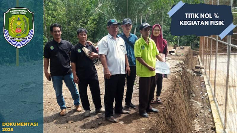 Kegiatan Titik Nol Pembangunan Fisik di Desa Penembang Resmi Dimulai
