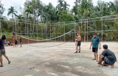 Dukung Olahraga Desa! Penembang Bangun Lapangan Voli dan Siapkan Turnamen Akbar